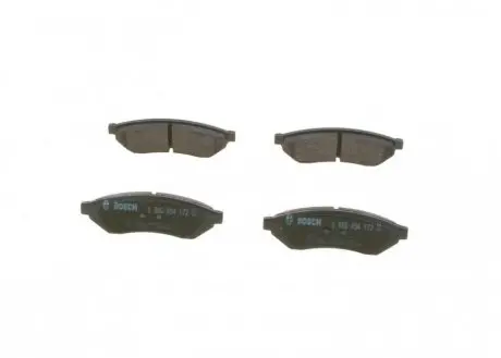 Колодки гальмівні (задні) Daewoo Evanda/Chevrolet Epica 02- BOSCH 0 986 494 172
