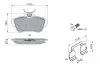 Тормозные колодки (задние) Fiat Scudo/Peugeot Expert 1.6D/2.0D 07- BOSCH 0 986 494 192 (фото 5)