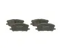 Колодки гальмівні (передні) Lexus RX 03-09 BOSCH 0 986 494 218 (фото 1)