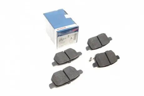 Колодки тормозные (задние) Toyota Corolla/Auris 06-14/IQ/Urban Cruiser 09-15/Prius 12-/Yaris 05- BOSCH 0 986 494 255