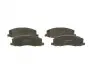 ТОРМОЗНЫЕ КОЛОДКИ, ДИСКОВЫЕ BOSCH 0 986 494 298 (фото 1)