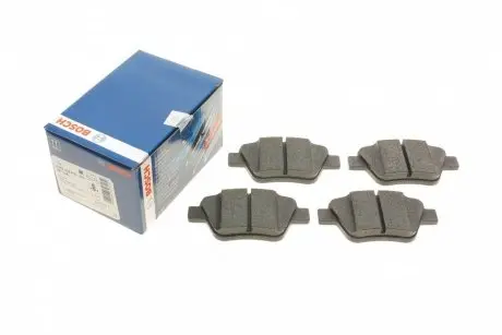 Колодки тормозные (задние) Audi A3/Skoda Octavia/SuperB/Yeti/VW Caddy/Touran/Golf/Passat B7/B8 04- BOSCH 0 986 494 416