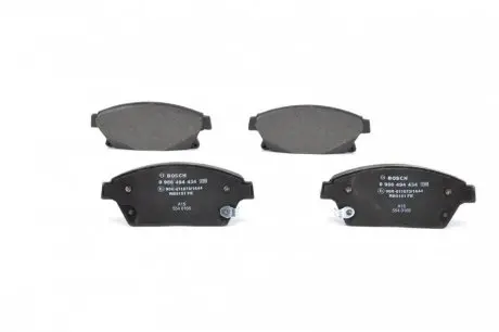Колодки гальмівні (передні) Opel Astra J/Zafira C/Chevrolet Cruze 09- BOSCH 0 986 494 434
