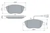 Колодки тормозные (передние) Fiat Doblo 01-/Opel Combo 1.4-1.6CDTI 12-(с датчиком) BOSCH 0986494464 (фото 5)