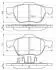 Комплект гальмівних колодок BOSCH 0986494485 (фото 1)