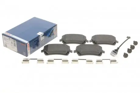 Колодки тормозные (задние) VW T5 03-(с датчиком) BOSCH 0 986 494 583