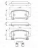 Тормозные колодки (задние) Opel Insignia 08-17/Chevrolet Malibu 12-15 BOSCH 0 986 494 586 (фото 9)