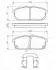 Комплект гальмівних колодок BOSCH 0986494590 (фото 8)