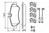 Колодки гальмівні (задні) MB Sprinter 209-319CDI/VW Crafter 06- BOSCH 0 986 494 601 (фото 9)