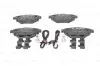 Колодки гальмівні (задні) Ford Transit V347 06-14 (+датчики) (з аксесуарами) BOSCH 0 986 494 614 (фото 8)