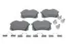 Колодки гальмівні (задні) VW Caddy III 04-/Peugeot 308 07-/Citroen C4 04- BOSCH 0986494621 (фото 1)