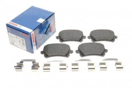 Тормозные колодки (задние) Audi A6/VW Passat/CC 1.8TSI/2.0TDI 05- BOSCH 0 986 494 626
