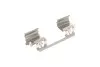 Колодки тормозные (передние) MB E-class (W211/S211) 02-09 (+датчики) (с прижимной пластиной) BOSCH 0 986 494 647 (фото 11)