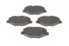 Колодки тормозные (передние) MB E-class (W211/S211) 02-09 (+датчики) (с прижимной пластиной) BOSCH 0 986 494 647 (фото 16)
