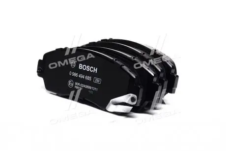 ТОРМОЗНЫЕ КОЛОДКИ, ДИСКОВЫЕ BOSCH 0 986 494 685