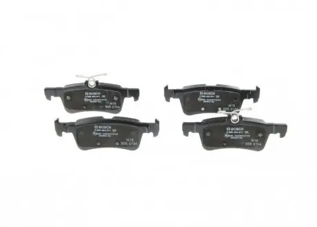 Комплект тормозных колодок (задних) Citroen Berlingo 18-/Peugeot 308 1.6 HDi 14- BOSCH 0 986 494 811