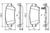 Колодки гальмівні дискові BOSCH 0 986 494 816 (фото 7)