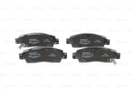 Гальмівні колодки, дискові BOSCH 0986494858