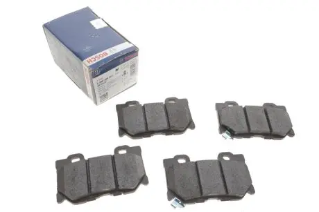 Колодки тормозные дисковые BOSCH 0986494863