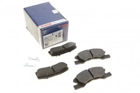 Колодки тормозные (передние) Mitsubishi Mirage 12-(с датчиком) BOSCH 0986494878