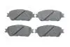 Колодки гальмівні (передні) Toyota Avalon 05-12/Alphard 03-08/Lexus ES 01-06 BOSCH 0986495160 (фото 1)