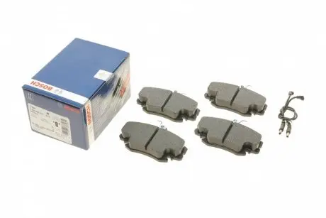 Колодки гальмівні дискові BOSCH 0 986 495 212 (фото 1)