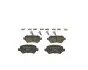 Колодки тормозные (задние) Opel Astra G/Combo 01-/Kia Cee&#039;d 15- (к-кт с пластинами) BOSCH 0 986 495 319 (фото 2)