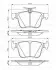 Колодки гальмівні (задні) VW Passat B8 14/Tiguan 16-/Seat Tarraco 18- BOSCH 0986495346 (фото 1)