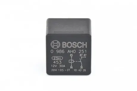 Реле універсальне BOSCH 0986AH0251