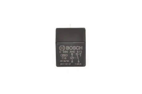 Реле поворотов (24V) Man/MB/Scania (5 контактов) = 0 332 204 202 BOSCH 0 986 AH0 615