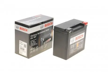 Акумуляторна батарея 18Ah/310A (176x89x154/+R/B0) (AGM) Factory Activated AGM BOSCH 0 986 FA1 071