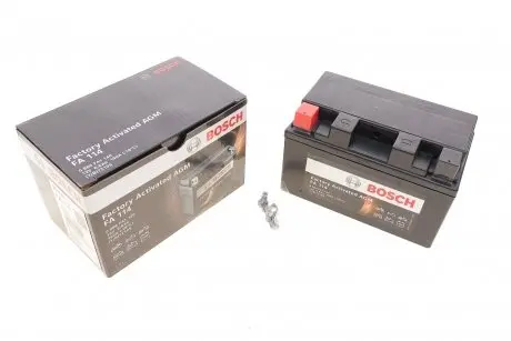 Аккумуляторная батарея 8.6Ah/150A (150x88x93/+L/B0) (AGM) Factory Activated AGM BOSCH 0 986 FA1 140