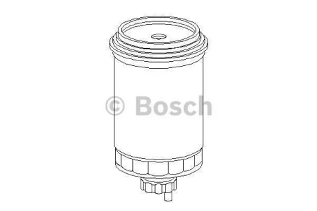 A_Паливний фільтр 4283 NISSAN/PEUGEOT Micra,106 98-02 BOSCH 1457434283