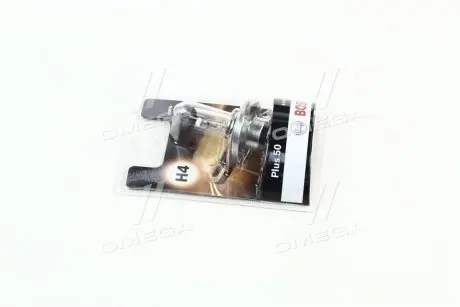 Автолампа H4 12V 60/55W P43t Plus 60% BOSCH 1 987 301 040