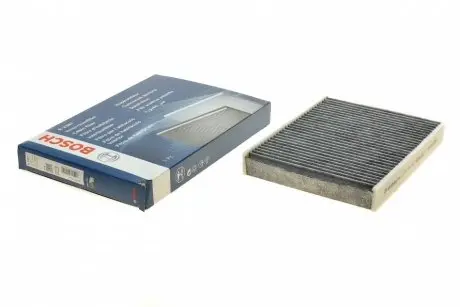Фильтр салона Ford Fiesta 01-10/Fusion 02-12 (угольный) BOSCH 1 987 432 387