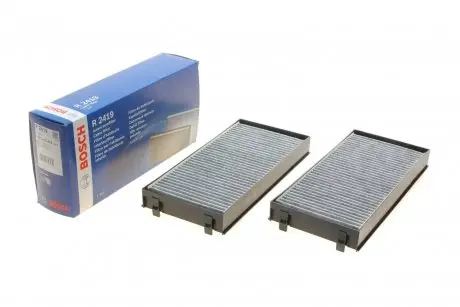Фільтр салону BMW X5 (E70/F15)/X6 (E71/E72) 2.0-4.8 07- (вугільний) (2шт) BOSCH 1 987 432 419