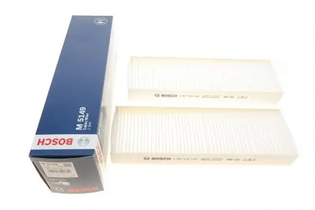 Фото фільтр салону BOSCH 1987435149 Фільтр салону BOSCH 1987435149