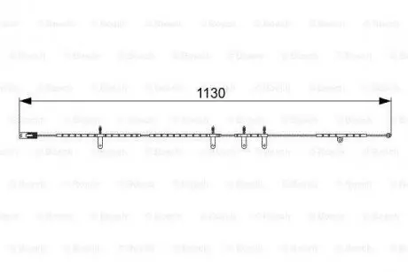 Датчик износа тормозных колодок (задних) Mini (R50/R52/R53) 01-07 (L=1130mm) BOSCH 1 987 473 016