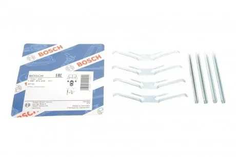Планка суппорта (переднего) прижимная (к-кт) Opel Kadett E/Omega A -94 BOSCH 1 987 474 210