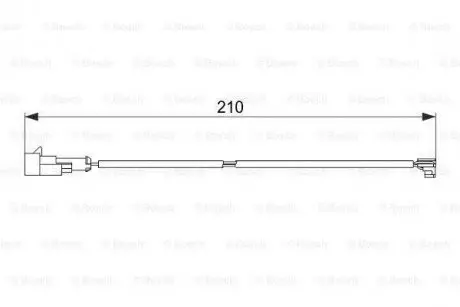 Датчик зносу гальмівних колодок BOSCH 1 987 474 520
