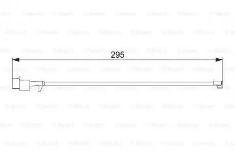 Датчик зношування гальм.колодок BOSCH 1987474575