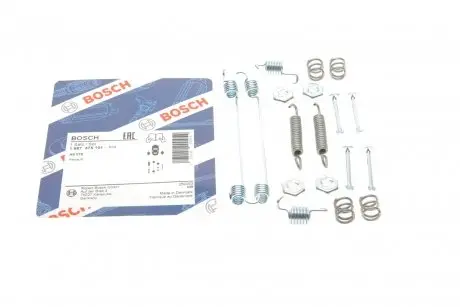 Комплект пружинок колодок ручника Renault Megane I-03 BOSCH 1 987 475 101