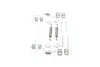 Комплект пружинок колодок ручника Renault Megane I -03 BOSCH 1 987 475 101 (фото 3)