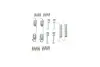 Комплект пружинок колодок ручника BMW 3 (E36)/Z3 (E36) 91-03 BOSCH 1 987 475 136 (фото 2)