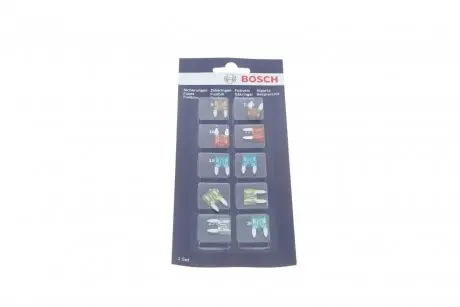 Комплект запобіжників (міні, з плоскими контактами) BOSCH 1 987 529 038