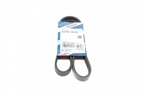 Ремень генератора Daewoo Lanos 1.4/1.6i (5PK1015) BOSCH 1 987 947 922