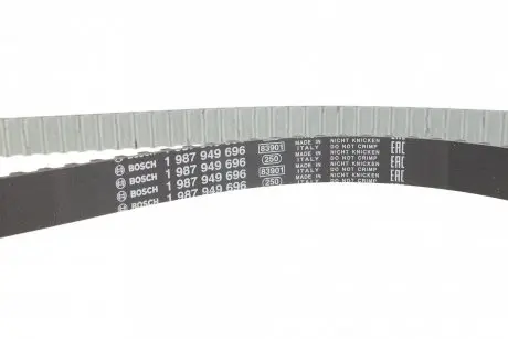 Ремінь ГРМ Citroen Berlingo/С3/С4/Jumpy 1.6 HDI 08-/Ford Focus/Fiesta/Mondeo 1.5TDCi 15- (141x20) 1 987 949 696 BOSCH 1987949696