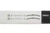 Щетки стеклоочистителя (625/425mm) Fiat Сroma Aerotwin (бескаркасная) BOSCH 3 397 007 094 (фото 4)