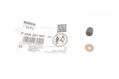 Болт ТНВД Renault/Tata BOSCH F00N201507