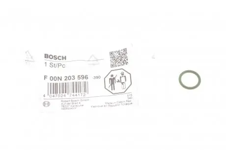 Прокладка втулки щупа масляного MAN BOSCH F00N203596